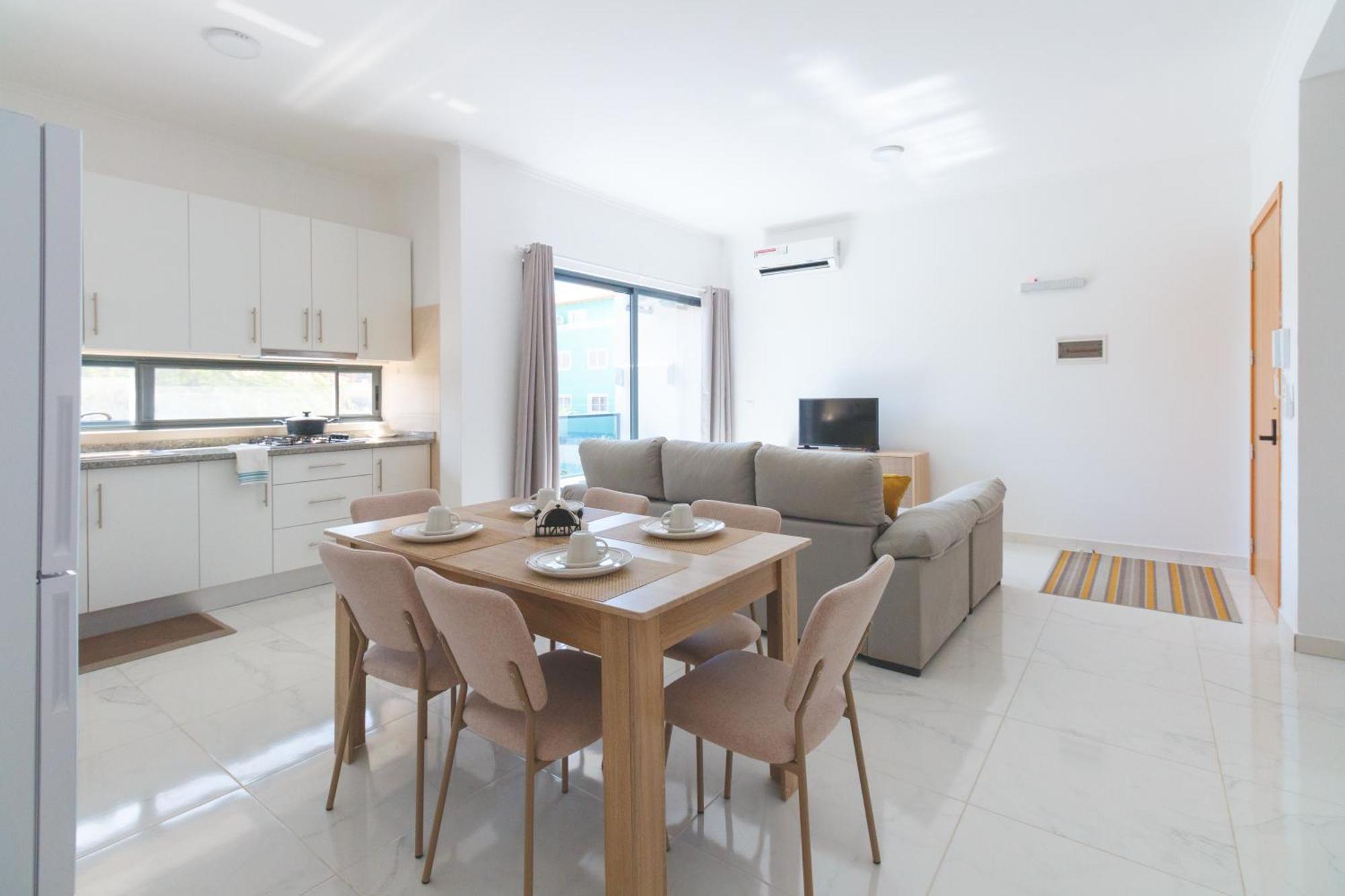 Brand New Spacious T3 Apartment In Santa Maria Luaran gambar